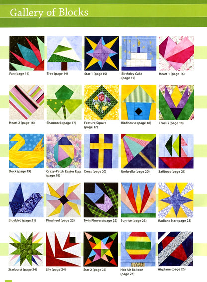 50 Little Paper-Pieced Blocks - image 4 - quilting supply from Quilted Joy