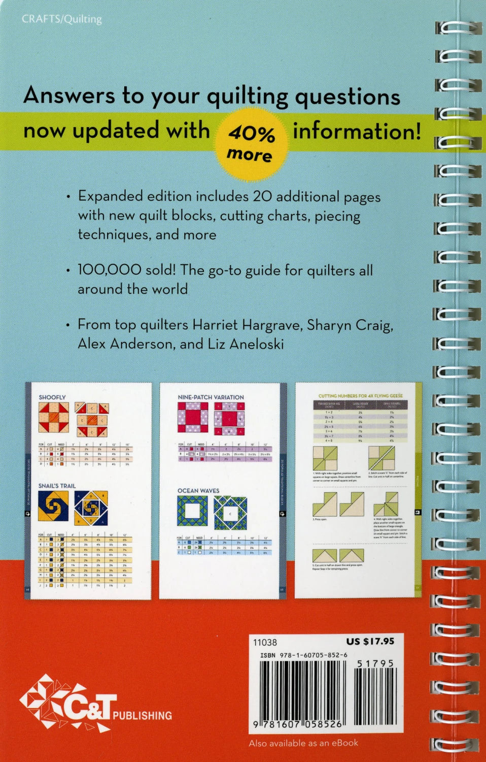 All-in-One Quilters Reference Tool Updated - image 2 - quilting supply from Quilted Joy