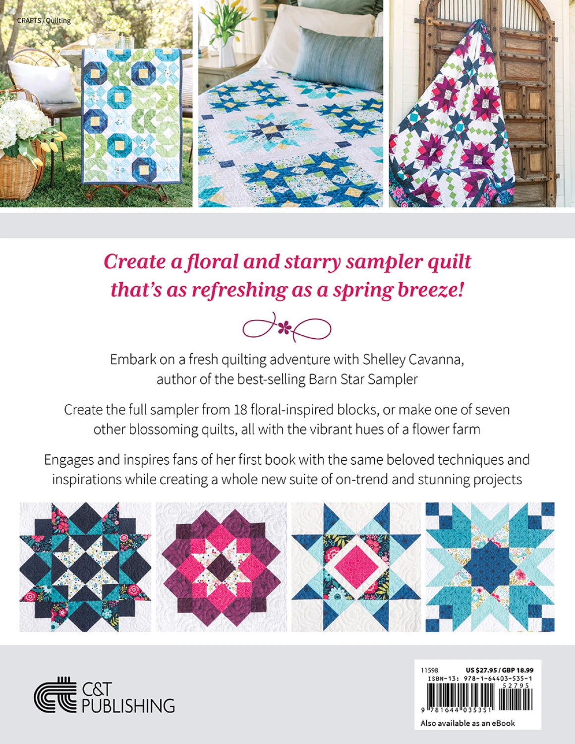 Flower Farm Sampler - image 9 - quilting supply from Quilted Joy