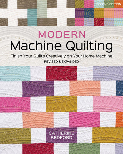 Modern Machine Quilting Second Edition - image 1 - quilting supply from Quilted Joy