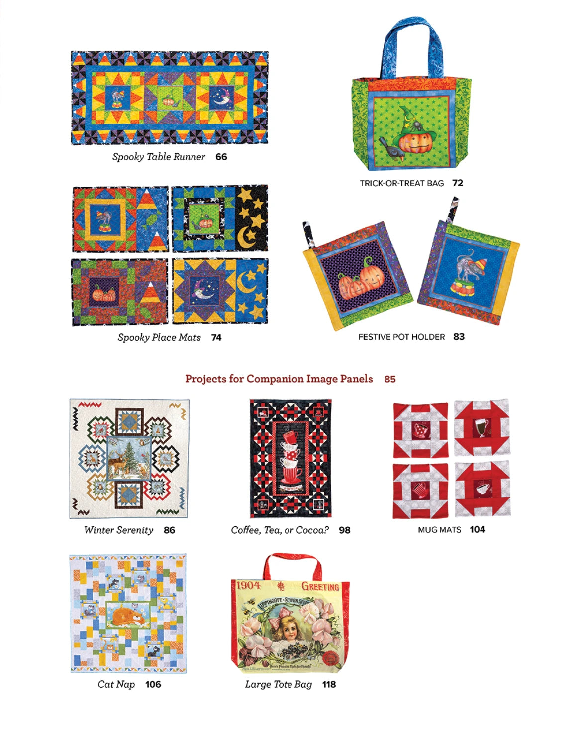 Quilt Panel Magic sample panel quilt project photo