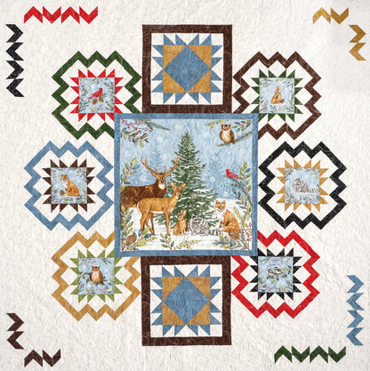Quilt Panel Magic additional quilt project using panel fabrics
