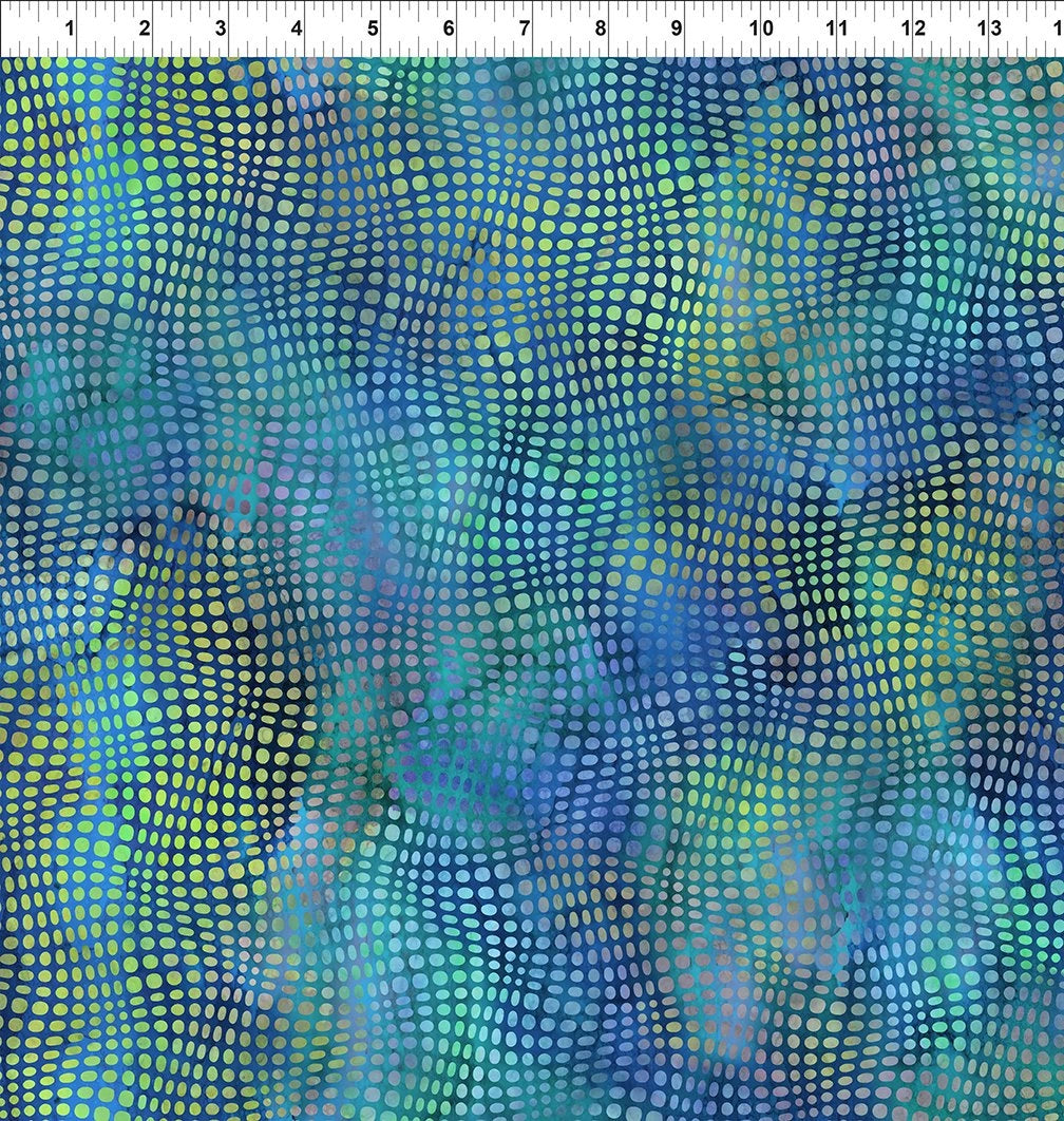Impressions Blue Dots Fabric Yardage