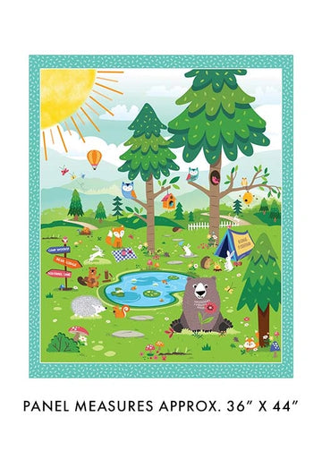 Happy Camper Panel Multi