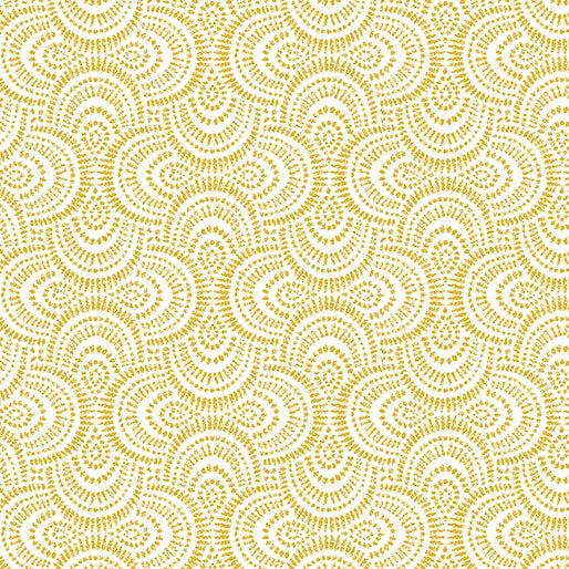 Promise Me Pathways Gold Fabric Yardage