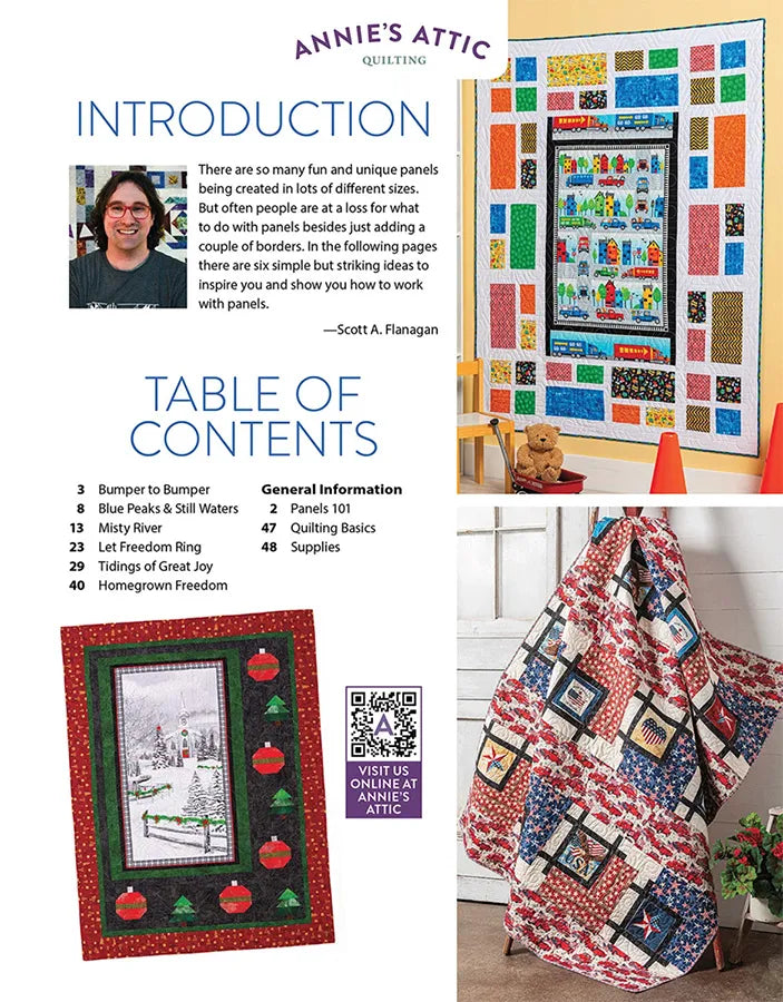 Building Quilts With Panels - image 2 - quilt fabric panel for quilting projects