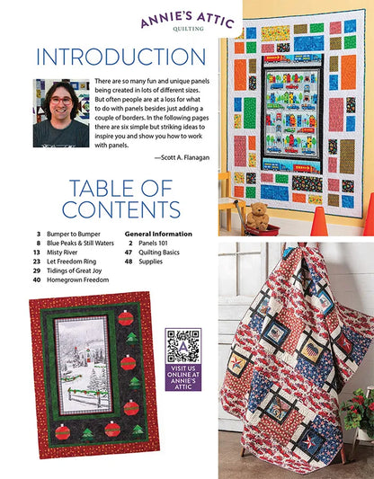 Building Quilts With Panels - image 2 - quilt fabric panel for quilting projects