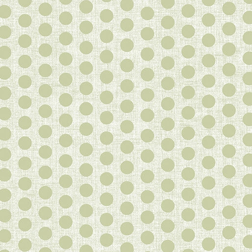 Sunshine Lane Boxed Backing Kit Linen Dot Sage - wide quilt backing fabric for longarm quilting