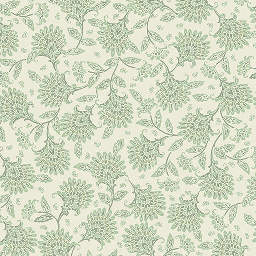 Whimsy Floral Pistachio 108" Wide 3 Yard Quilt Fabric Back Pack - image 1 - wide quilt backing fabric for longarm quilting
