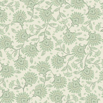 Whimsy Floral Pistachio 108" Wide 3 Yard Quilt Fabric Back Pack - image 1 - wide quilt backing fabric for longarm quilting