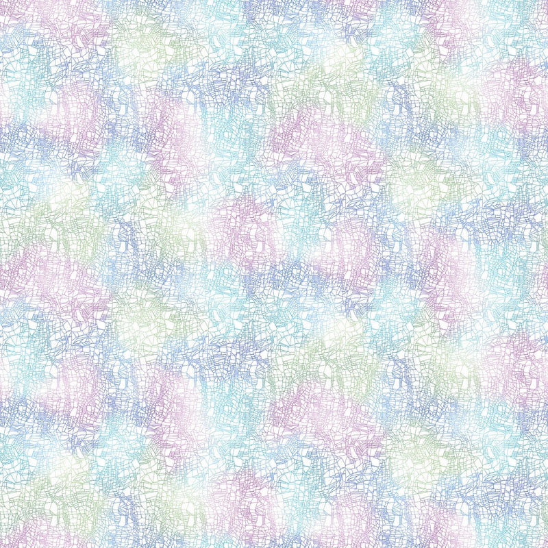 Dragonfly Wonder White/Multi  Cirrus Texture Fabric Yardage - quilt fabric for sewing and quilting projects