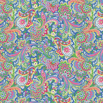 Khanti Paisley Multi 108" Wide Quilt Backing Fabric - image 1 - wide quilt backing fabric for longarm quilting
