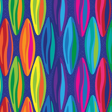 Kaleidoscope Metamorphosis Dark Blue Multi 108" Wide Quilt Backing Fabric - wide quilt backing fabric for longarm quilting