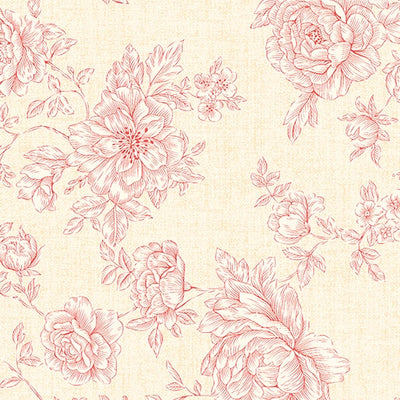 Always Terra Rose Wedding Blooms 108" Wide 3 Yard Quilt Fabric Back Pack