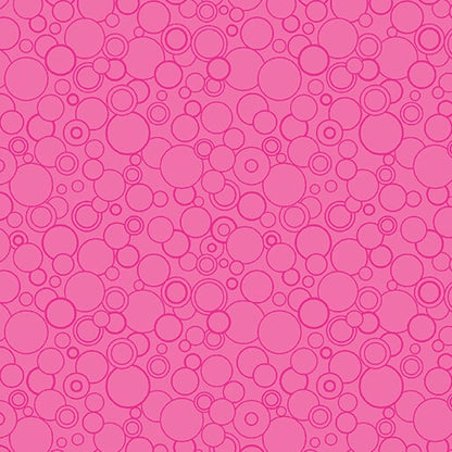 Cats Meow Fuschia Circling Around 108 inch 3 yard quilt back pack