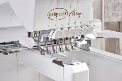 Baby Lock Array 6 Needle Embroidery Machine - image 2 - Baby Lock sewing machine or accessory