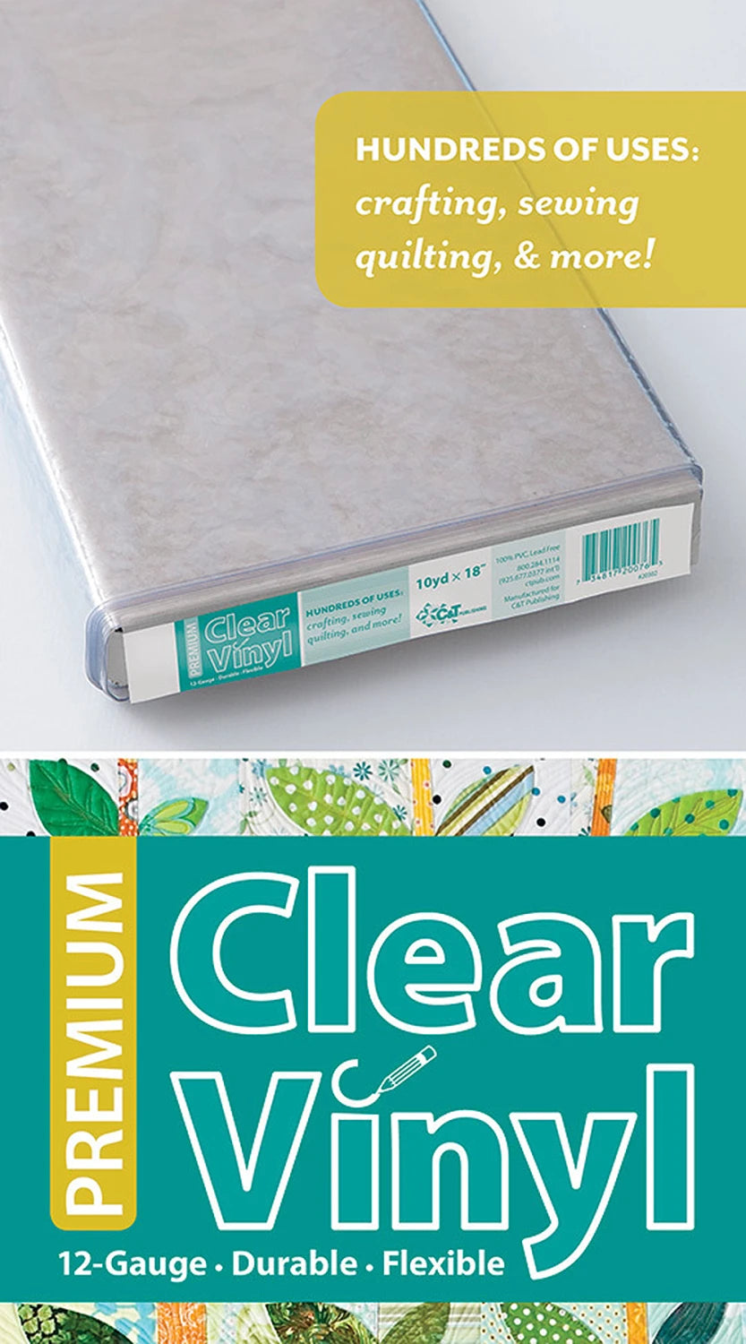Quilter's Vinyl - image 2 - clear vinyl for auditioning quilt designs