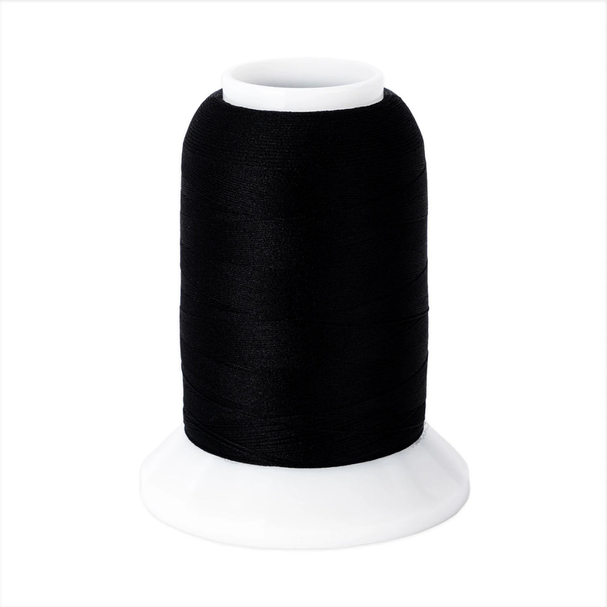 Woolly Nylon #BLK Black 1000m - image 1 - quilting supply from Quilted Joy