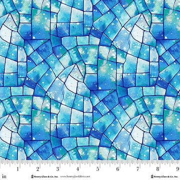 Kaleidoscope Sky Blue 108" Wide 3 Yard Quilt Fabric Back Pack - image 1 - wide quilt backing fabric for longarm quilting