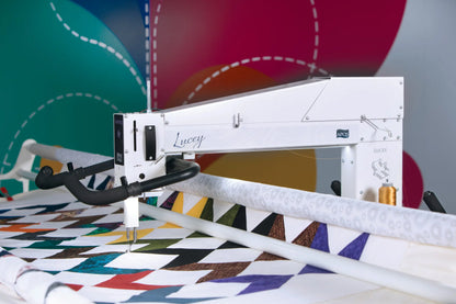 APQS Lucey 26" Quilting Machine with Comfort Bliss Table/ Frame - image 3 - APQS longarm quilting machine part or accessory