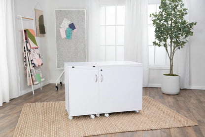 Koala Eclipse Sewing Cabinet in White - image 2 - quilting tool and notions accessory