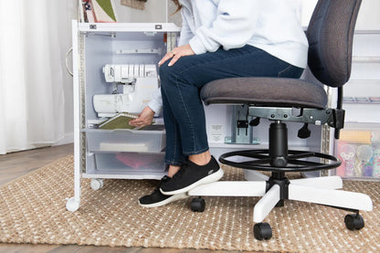 Koala Eclipse Sewing Cabinet in White - image 3 - quilting tool and notions accessory