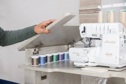 Koala Studios Serger Center in White- Floor Model- NEW IN BOX- Deep Discount Louisville Pickup ONLY - serger sewing machine 