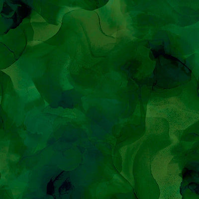 Aura Evergreen Watercolor Blender Fabric Yardage