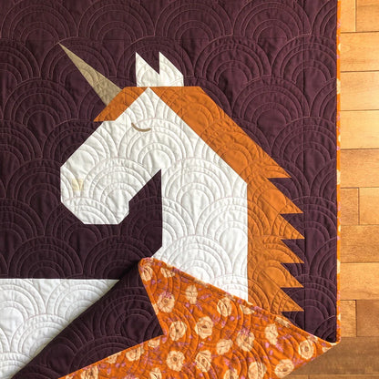 Unicorn Garden Quilt Pattern - image 5 - quilting pattern with step-by-step instructions