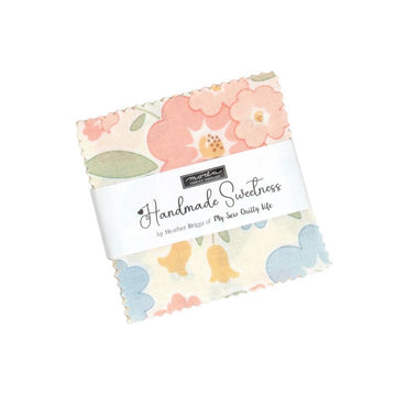 Handmade Sweetmess charms precut fabric squares