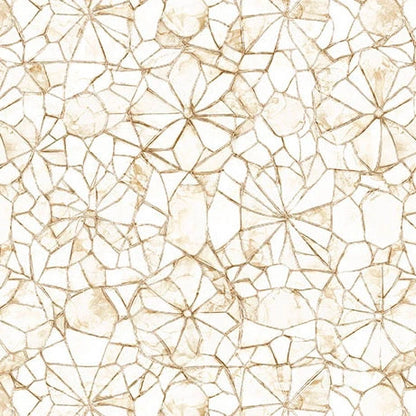 Lumenique Birch Mosaic 118" Wide Yardage 3 Yard Quilt Fabric Back Pack - quilt fabric for sewing and quilting projects