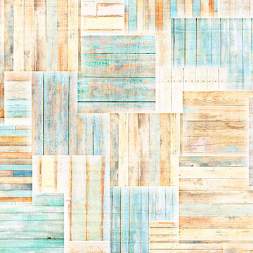 Udderly Adorable wood texture, cream, by QT Fabrics