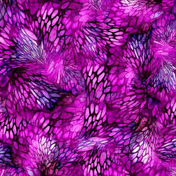Dreamweaver Magenta Color Whirl 108" Wide 3 Yard Quilt Fabric Back Pack