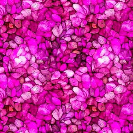 Dreamweaver Fuchsia Petals Fabric Yardage at Quilted Joy