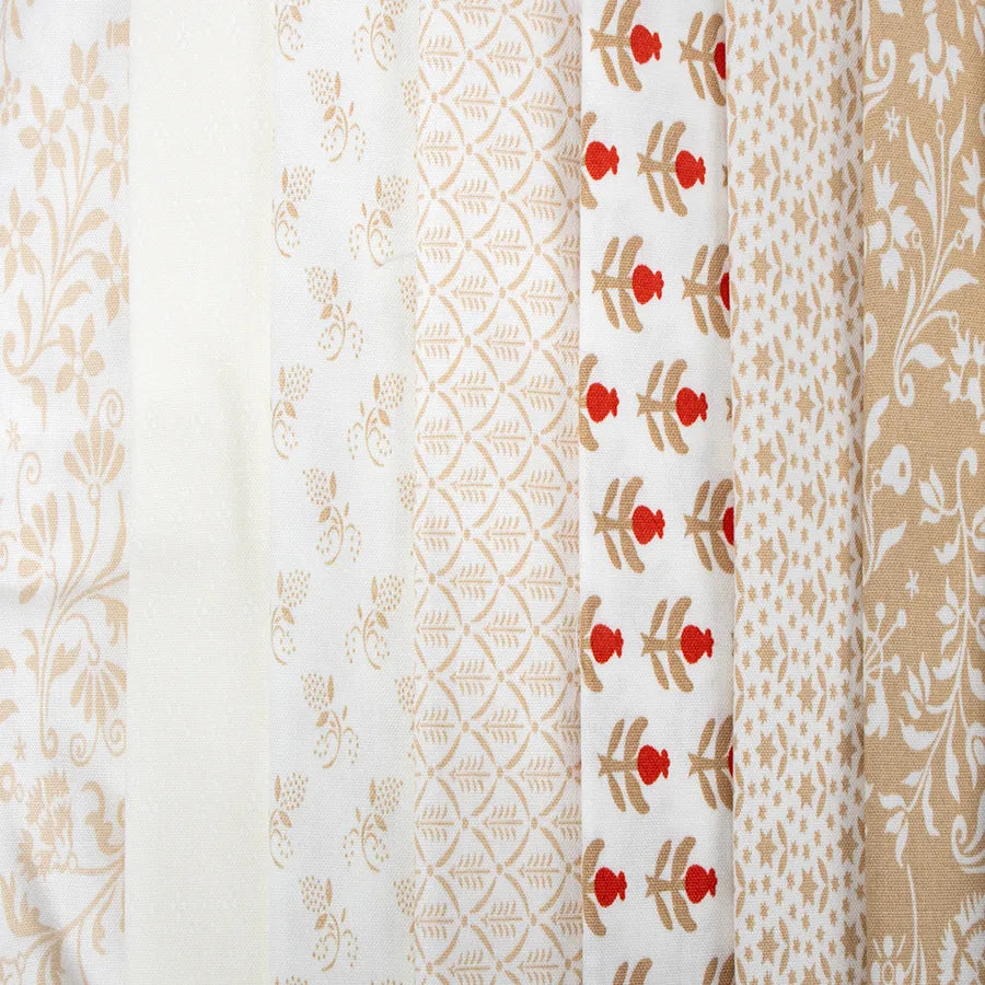 Buon Natale Fat Quarter Bundle - image 4 - fat quarter quilt fabric cut
