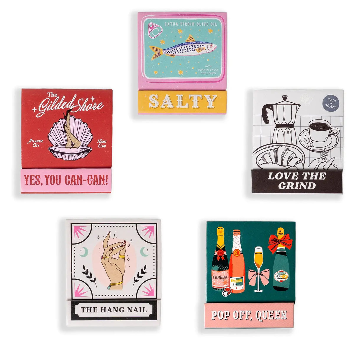 Crush On A Tear matchbook nail files sewing notion