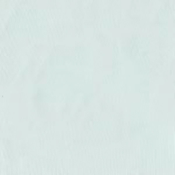 Another Point of View White Aqua Fabric Yardage