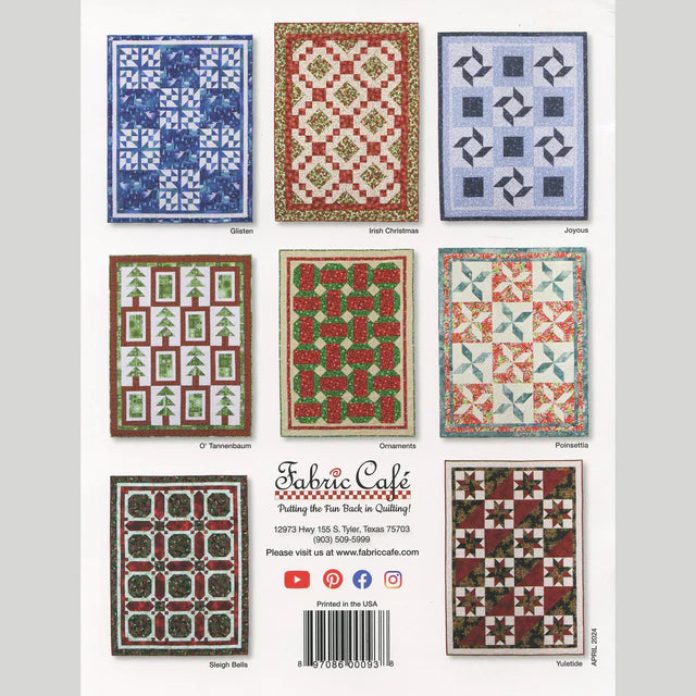 Quick Christmas 3-Yard Quilts - image 2 - quilting supply from Quilted Joy