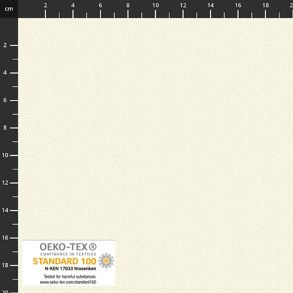 Petits Points Off White Fabric Yardage