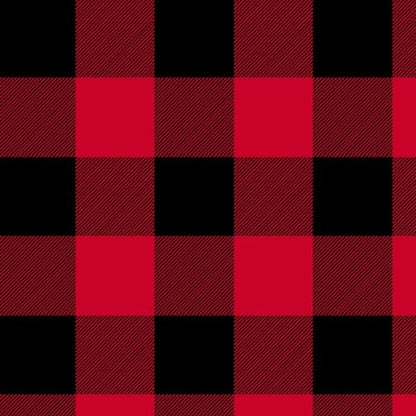 Remnant Red Buffalo Plaid 25" x 108" Wide Quilt Fabric - wide quilt backing fabric for longarm quilting