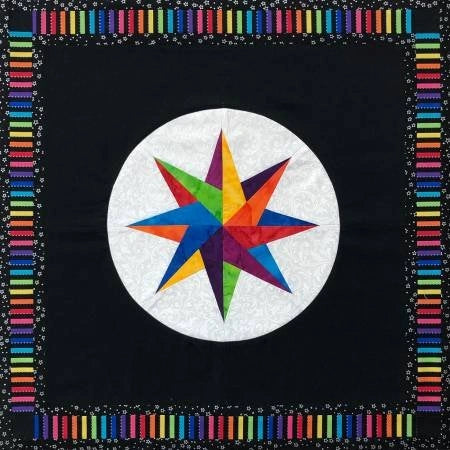 Starlight 2.0 Jacqueline de Jonge Batik Quilt Kit 24" x 24"