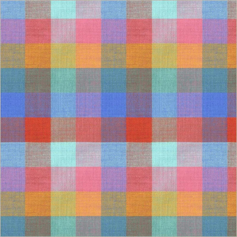 Cheerful Check Multi 108" Wide 3 Yard Quilt Fabric Back Pack - image 1 - wide quilt backing fabric for longarm quilting
