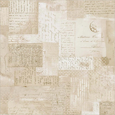 Ephemera Parchment 108" Wide Quilt Backing Fabric