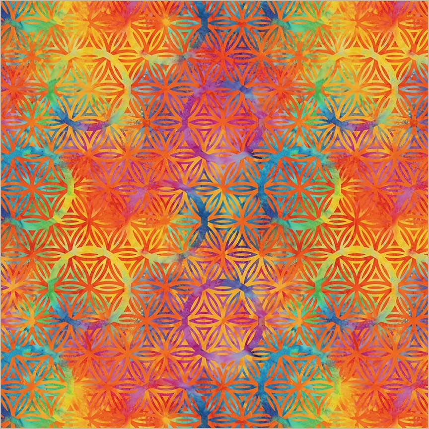 BeColourful Orange Crush 108" Wide Quilt Backing Fabric - image 1 - wide quilt backing fabric for longarm quilting