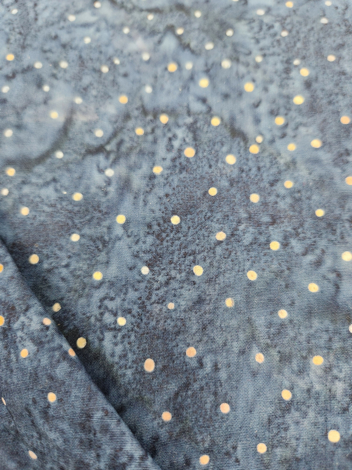 Canyon Mist Dots batik fabric yardage for quilting