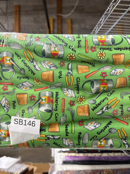 Who Let the Hogs Out quilting fabric short bolt 6 yards