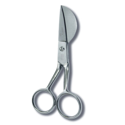 Famore 4-1/2in Mini Duckbill Applique Scissors - image 1 - fabric cutting scissors for quilting