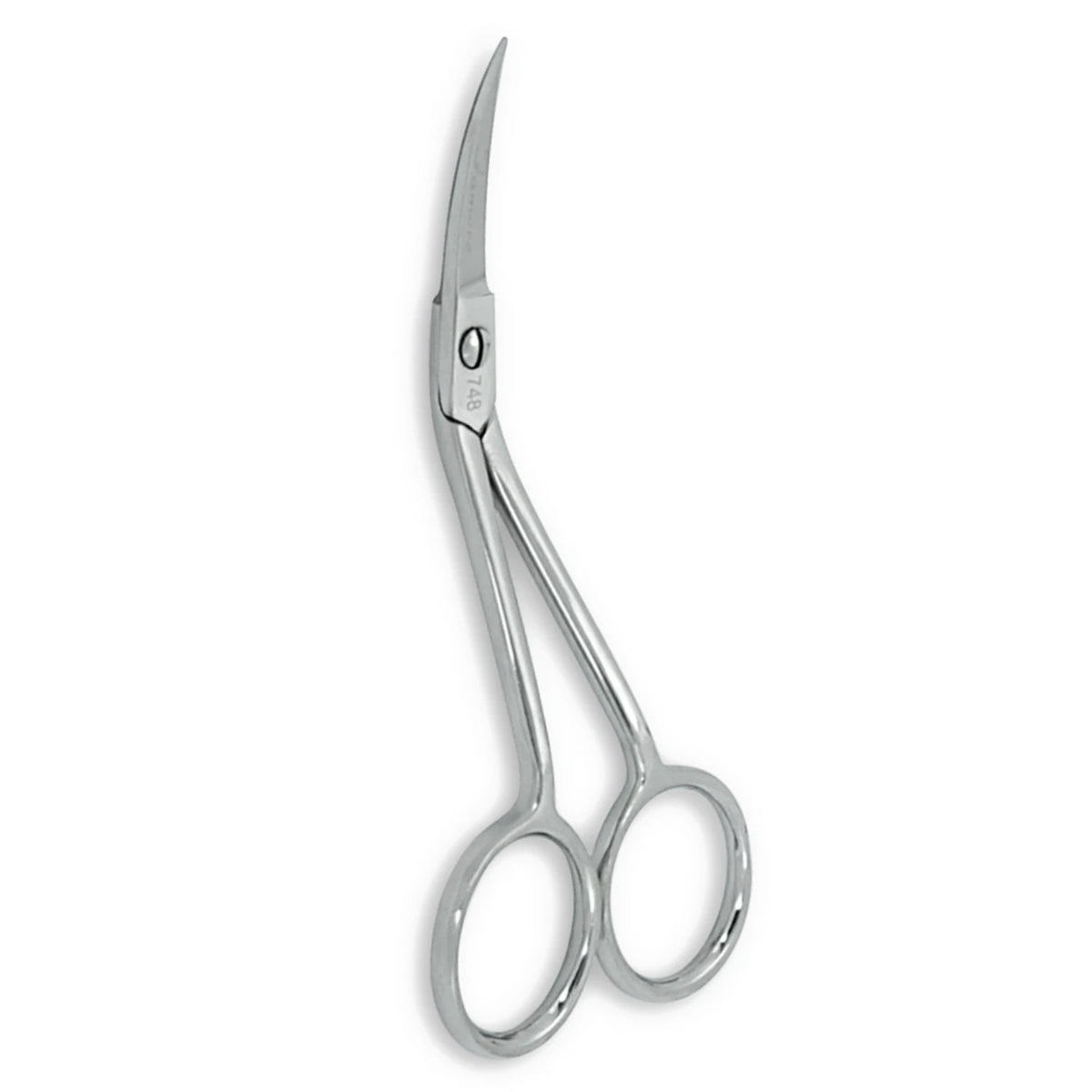 Famore 4in Double Curved Machine Embroidery Scissors - fabric cutting scissors for quilting