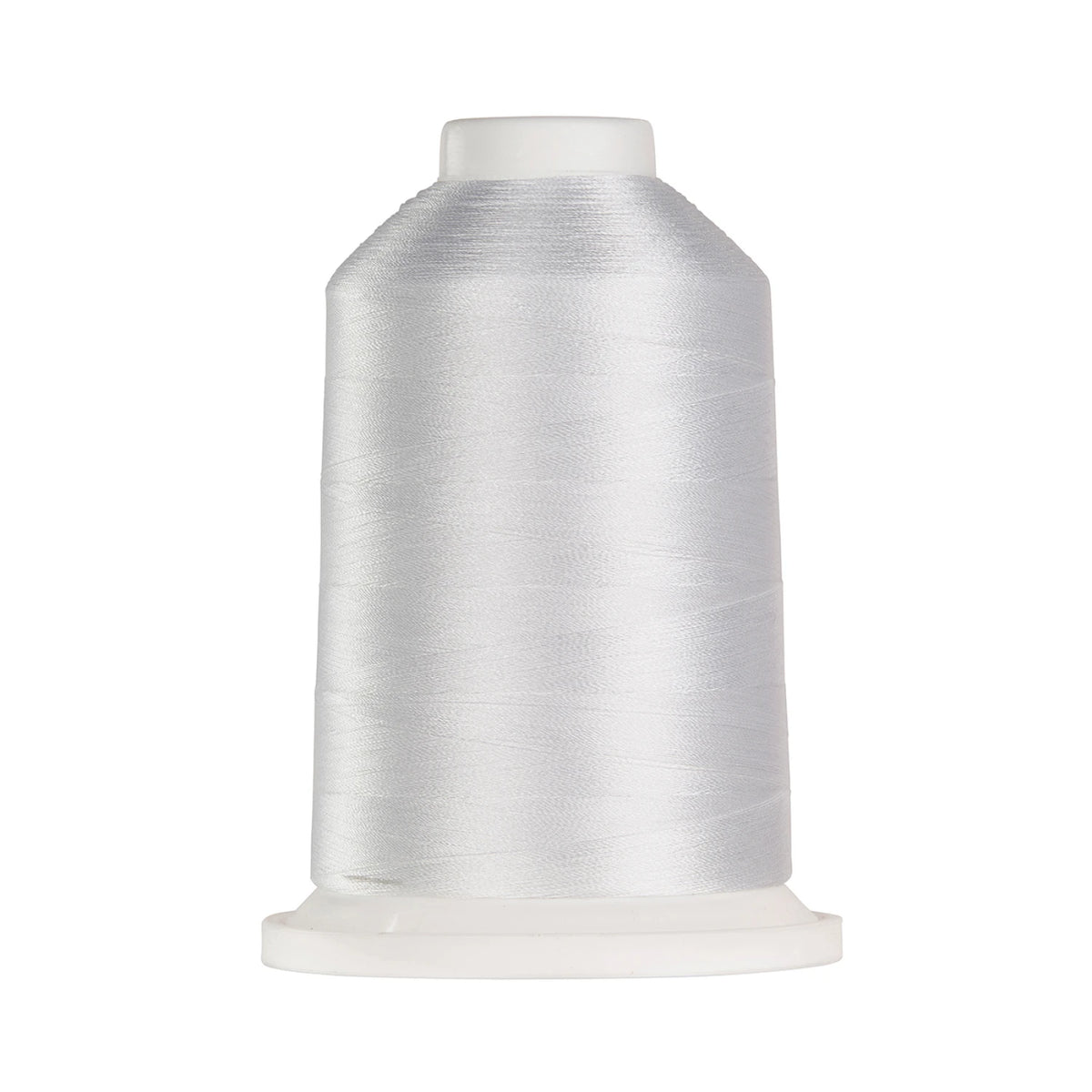 UV Glide White 10000 5000m Thread Spool - fade-resistant UV polyester embroidery thread for outdoor projects