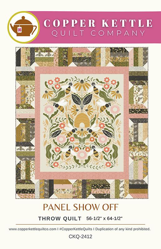 Panel Show Off Quilt Pattern - image 1 - quilting pattern with step-by-step instructions